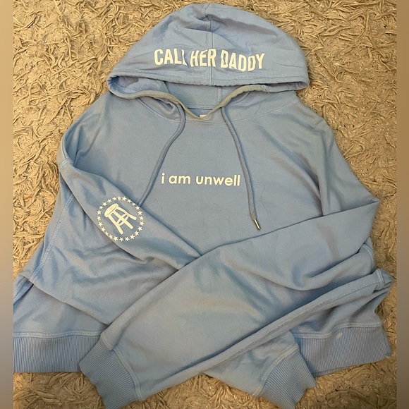 Call Her Daddy Cropped Hoodie! - Picture 2 of 2
